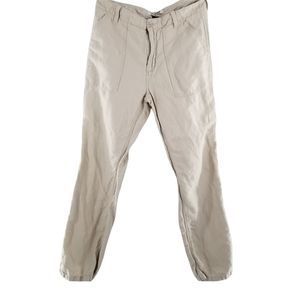 🌻J. crew "broken in favorite fit" pants tan 34W 34L